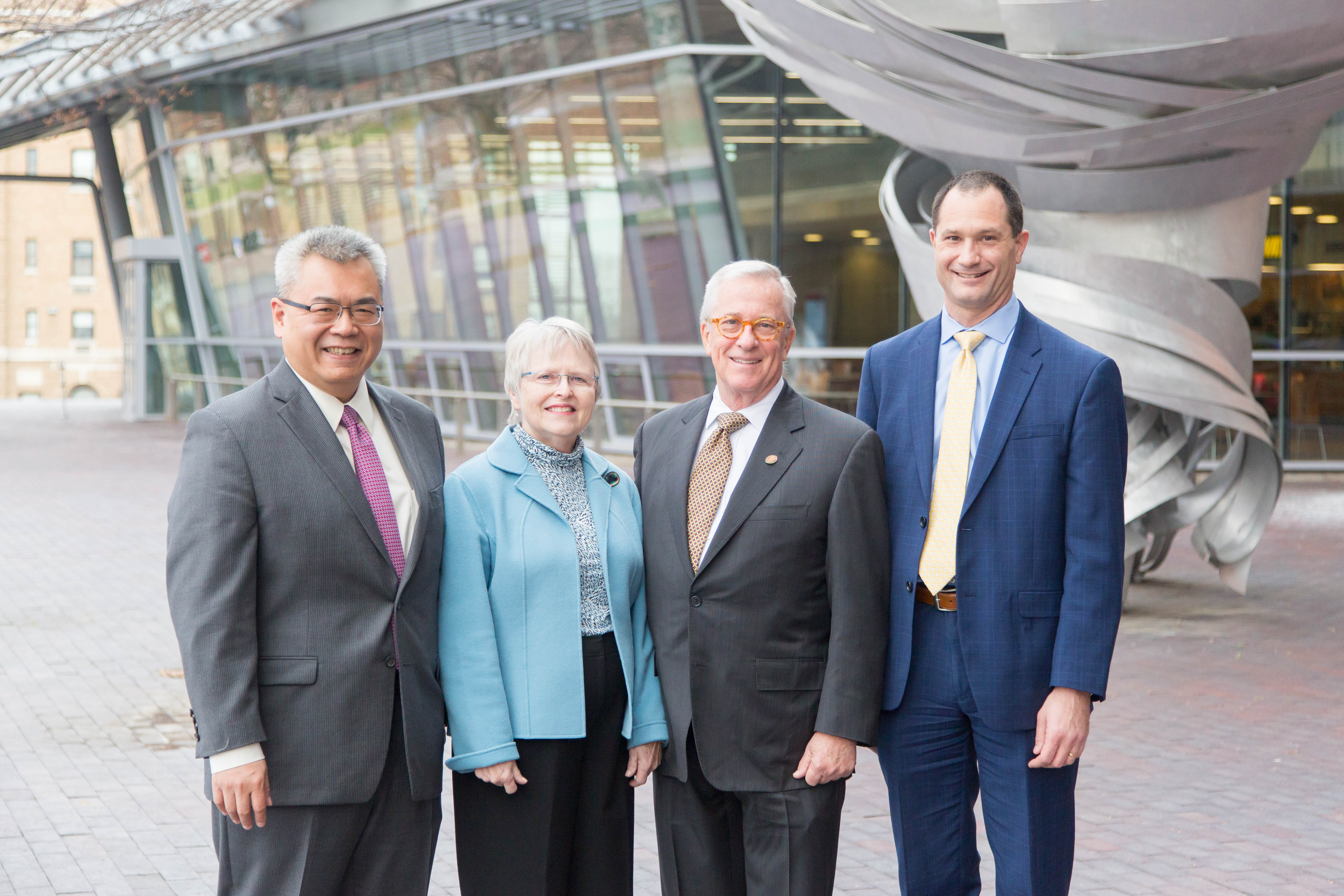 Joseph Cheng, MD; Pam Mischell, Tom Mischell, Brett Kissela, MD