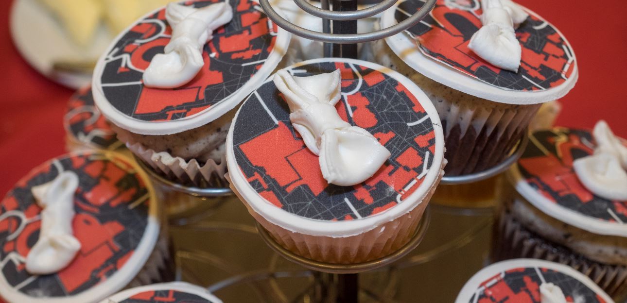 OCD Cakes - Tree of cupcakes with bowties